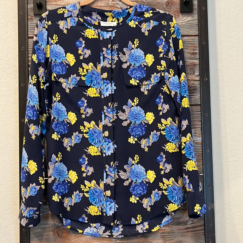 Equipment Silk Blouse